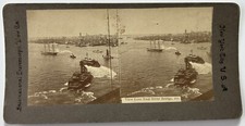 USA New York c1900 Foto Stereo