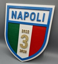 Scudetto in legno Napoli
