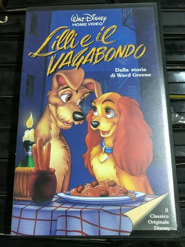 Lilli vagabondo vhs walt - lilli,