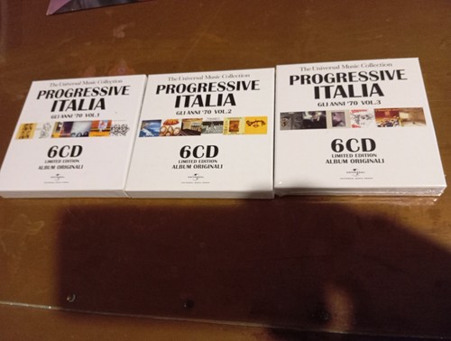 Box progressive italia vol - progressive,