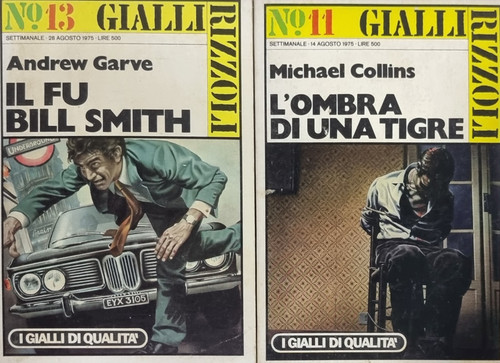 Lotto libri gialli rizzoli - lotto,