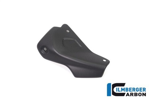 Cover scarico opaca carbonio - cover,