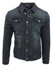 Giubbotto jeans uomo grigio