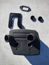 Marmitta doppia porta per Husqvarna 268 268XP 272XP fine 61 Jonsered 630 ultimo modello 