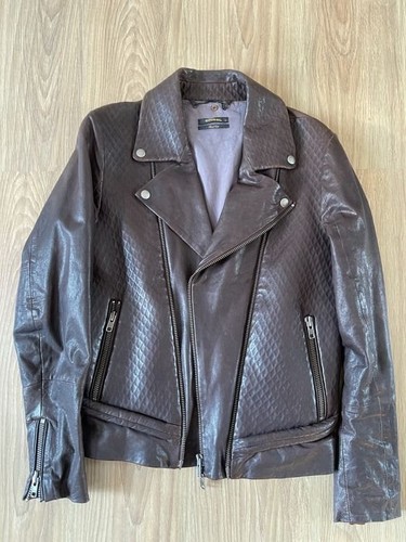 Giacca pelle uomo diesel - giacca,