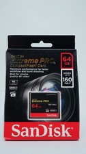 Scheda CompactFlash SanDisk Extreme PRO 64 GB 160 MB/s