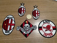 Patch Calcio Milan Ultras Brigate Rossonere Anti Inter