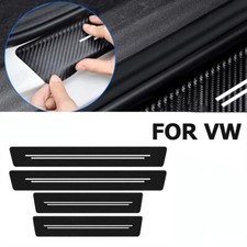 4X Carbon Fiber Car Door Sill
