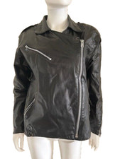 Giacca moto vintage donna