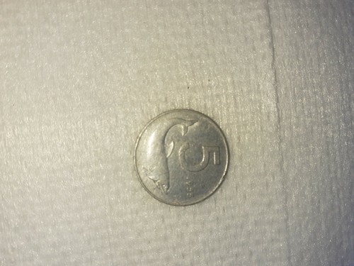 Lire delfino 1955 - 5,