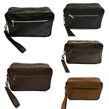 Pochette Uomo Polso Vera Pelle