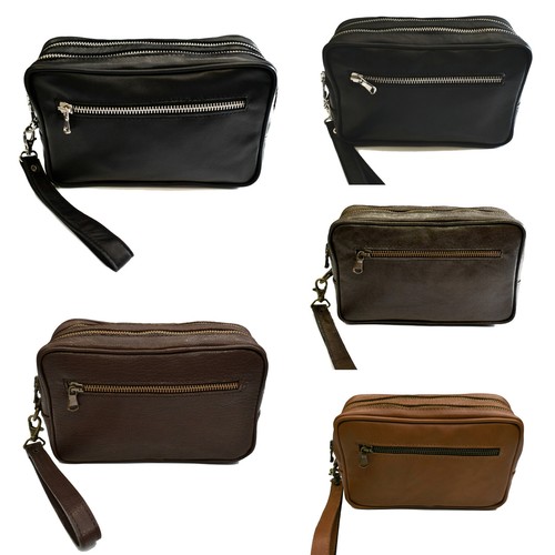 Pochette uomo polso vera - pochette,