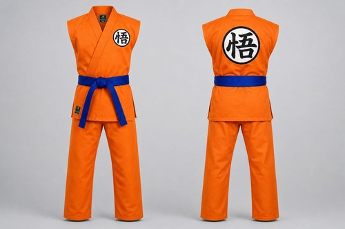 Costume goku karate arancione - karate,