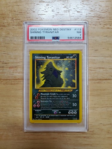 Pokemon psa 2002 shining - psa,