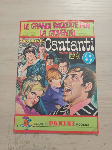 Album figurine panini cantanti - album,