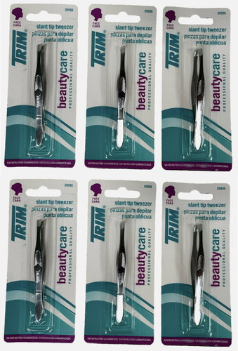 Pinzette punta inclinata trim - punta,