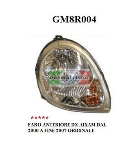 Faro anteriore aixam - dx, 97