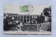 Cpa 1908, Luxembourg, viaduc