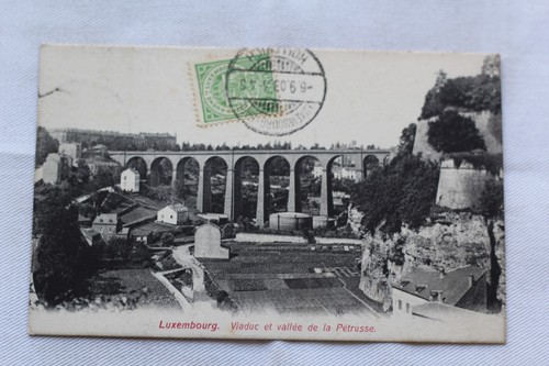 Cpa 1908 luxembourg viaduc - luxembourg,,