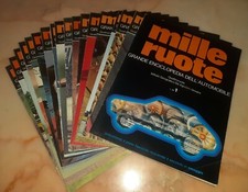 Enciclopedia MILLE RUOTE 18 fascicoli - Quattroruote De Agostini 1970