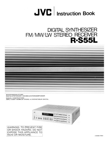 Jvc s55l ricevitore - jvc, rs-s55l