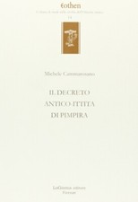 Decreto antico ittita - antico-ittita, di