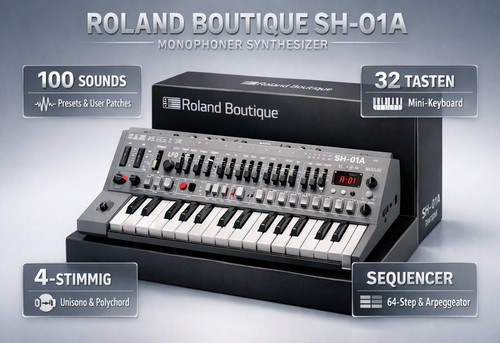 Roland boutique 01a - boutique, sh-01a