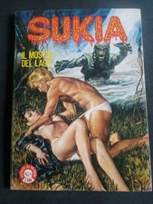 SUKIA NR. 67 IL MOSTRO DEL LAGO  EDIZIONI  SQUALO EDIFUMETTO 1980