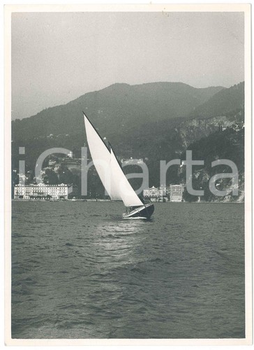 1960 lago garda - di, veduta