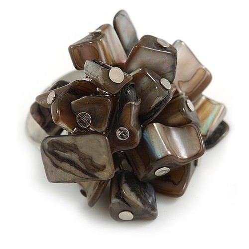 Anello grappolo pepite - grappolo,