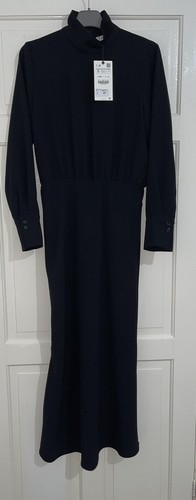 Maxi abito zara nero - nero, collo