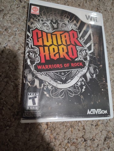 Gioco nintendo wii guitar - gioco, hero