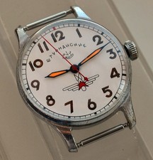 OROLOGIO MILITARE RUSSO SOVIETICO POLJOT TIPO 2 STURMANSKIE GAGARIN VOSTOK CCCP USSR