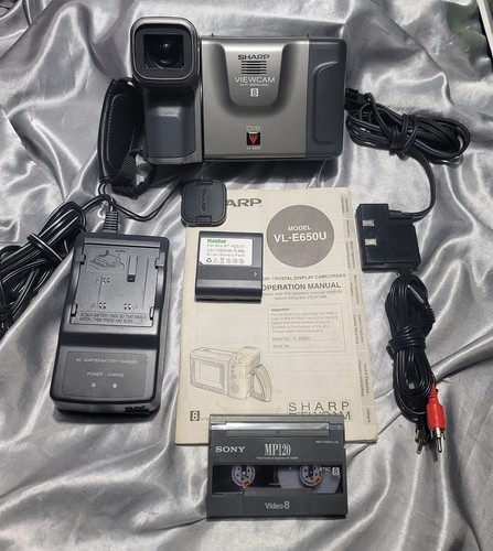 Sharp e650u viewcam mm - vl-e650u, 8