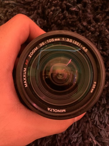 Minolta maxxum obiettivo - minolta, af
