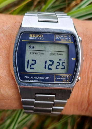 Seiko 0138 5000 lcd - seiko, 0138-5000