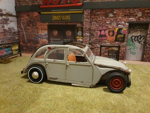 Citroen 2cv rat - 2cv, 1/18