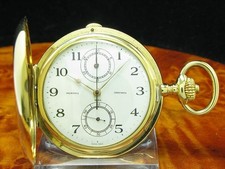 Vacheron & Constantin oro 18kt 750 Savonette orologio da tasca cronografo del 1911