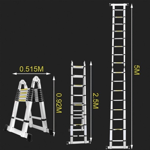Scala telescopica alluminio - scala,