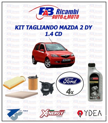 Kit tagliando mazda 1 4 - kit, 1.4