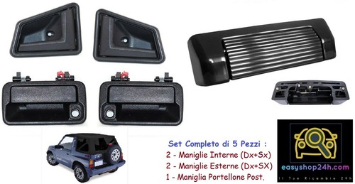 Set maniglia esterna interna - maniglia,