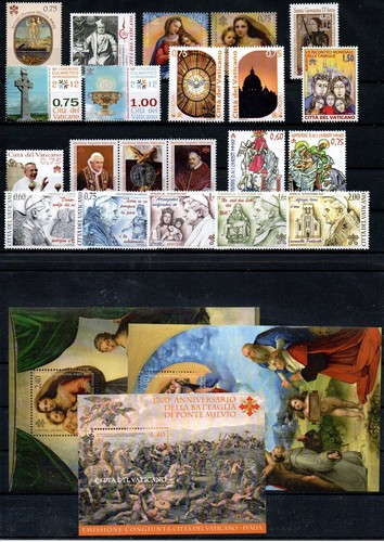 Vaticano annata yearset - annata, 2012