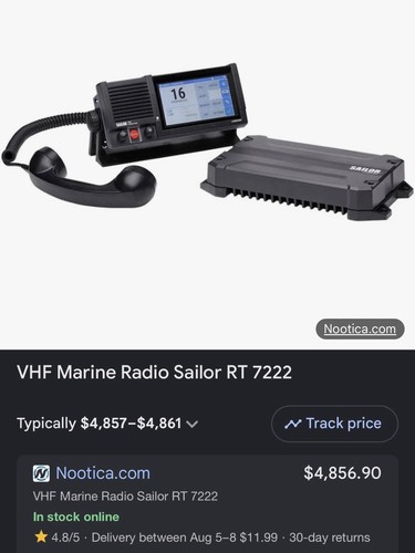 Radio marina vhf sailor - marina,