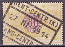 FRANCOBOLLO 1902-05 BELGIO