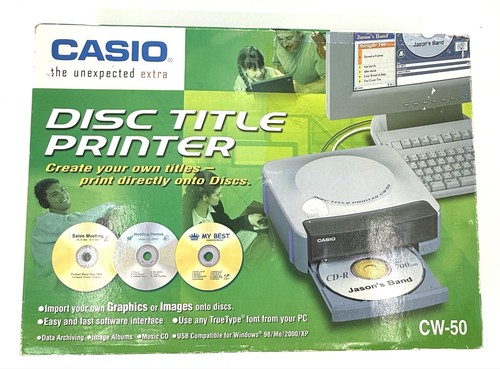 Casio disc title - disc,