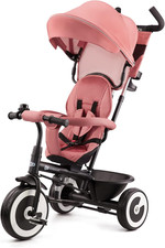 Kinderkraft ASTON Triciclo Bambini Dai 9 Mesi Fino 25 Kg, Passeggino Con Manigli