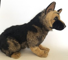 Peluche cane cucciolo pastore