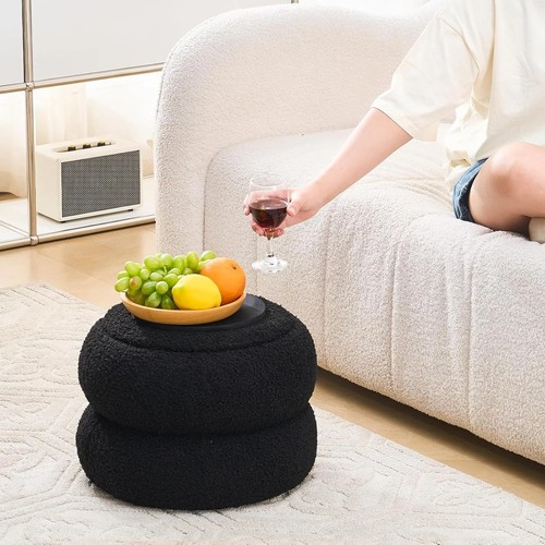 Pouf portaoggetti poggiapiedi - pouf,