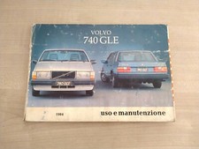 Volvo 740 gle libretto uso - volvo,