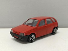 Fiat tipo 1988 Rosso Red Burago Bburago 1:43 Made in Italy No Box Rare